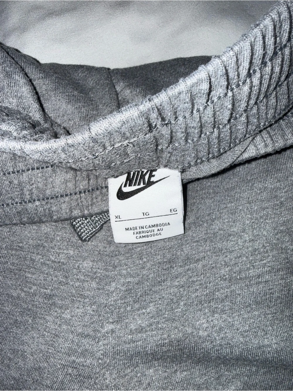 Nike Kids Gray Jogger Bottoms